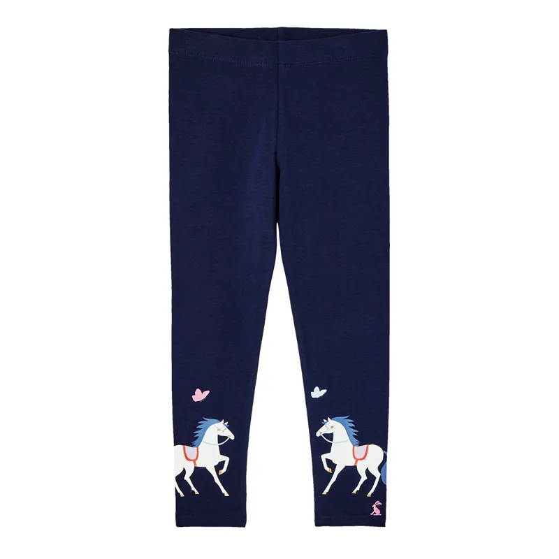 Joules Emilia Luxe Printed Leggings - Horse Butterfly